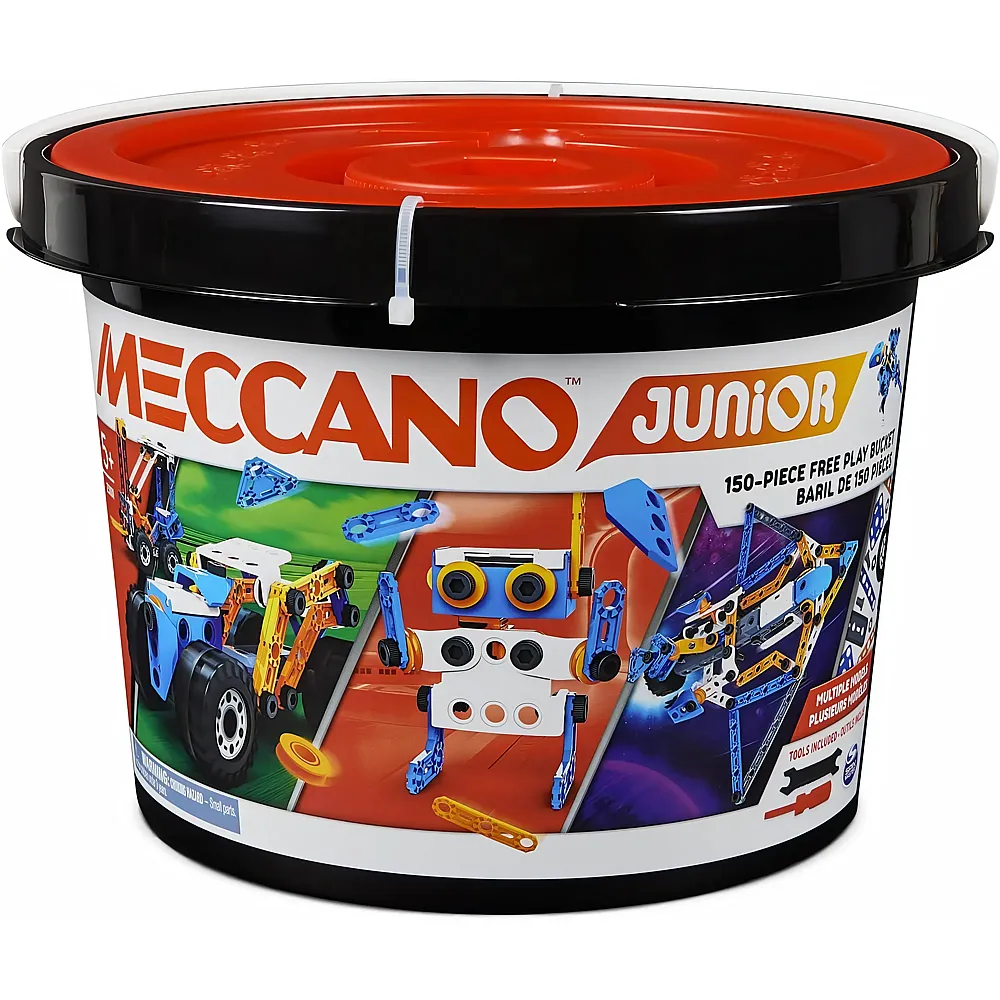 meinspielzeug - Meccano Junior Box 150Teile | Technische Baus�tze