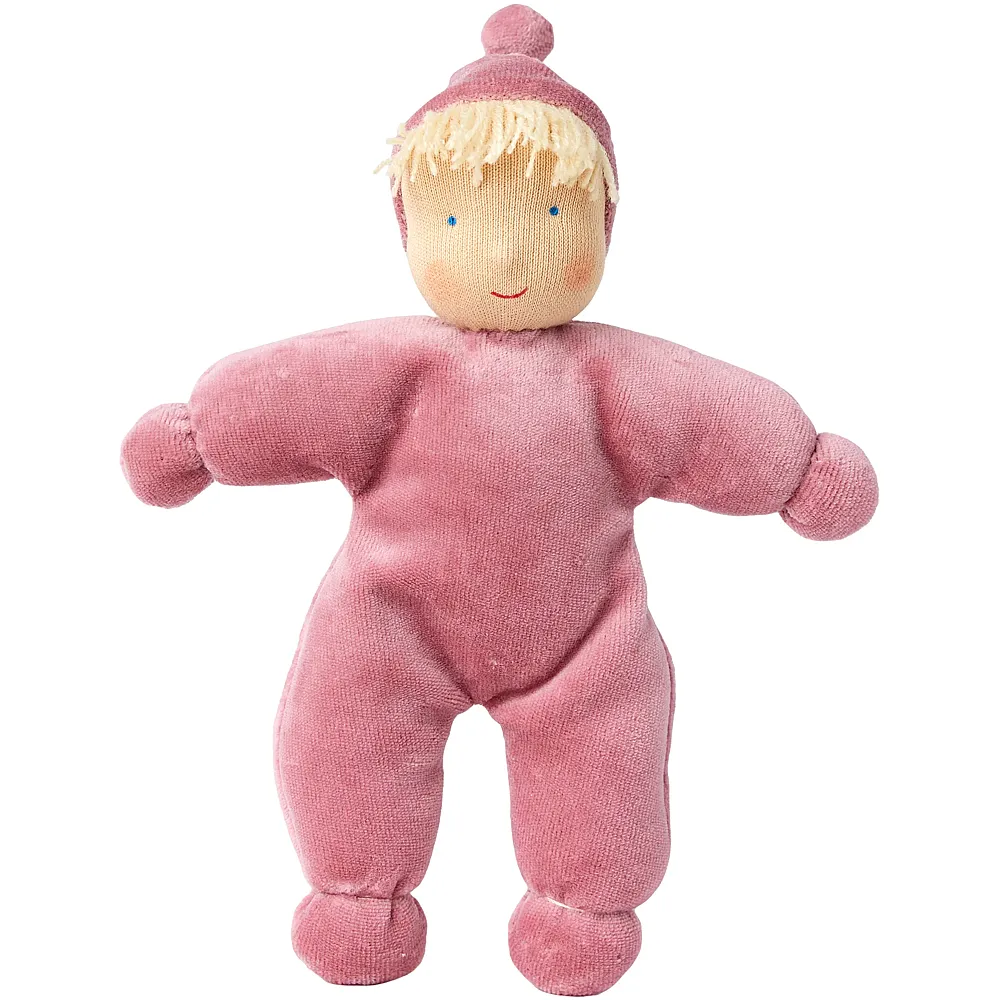 K�the Kruse Waldorf Puppe Lolo Rose - 21 cm | Stoffpuppen