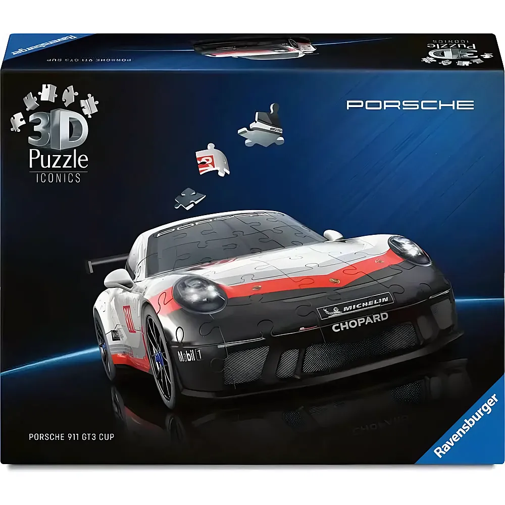 Ravensburger Puzzle Iconics Porsche 911 GT3 Cup 108Teile