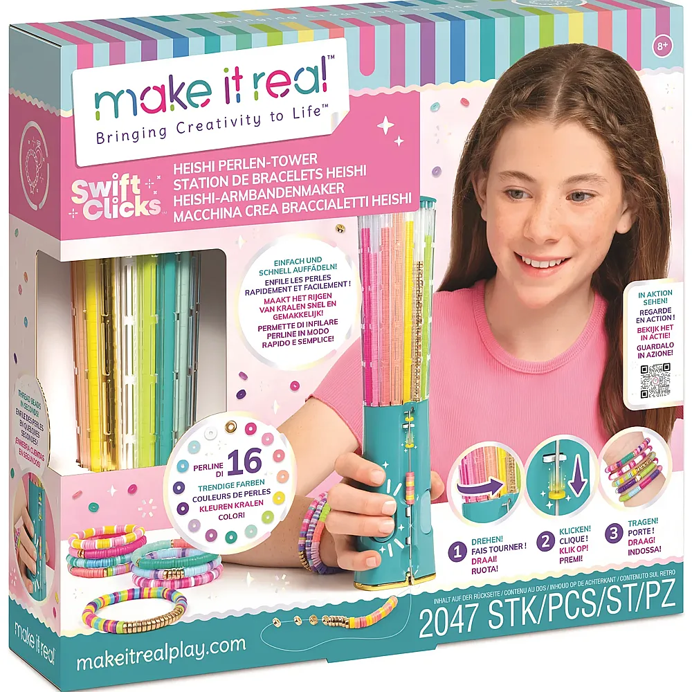 Make It Real Heishi Perlen-Tower