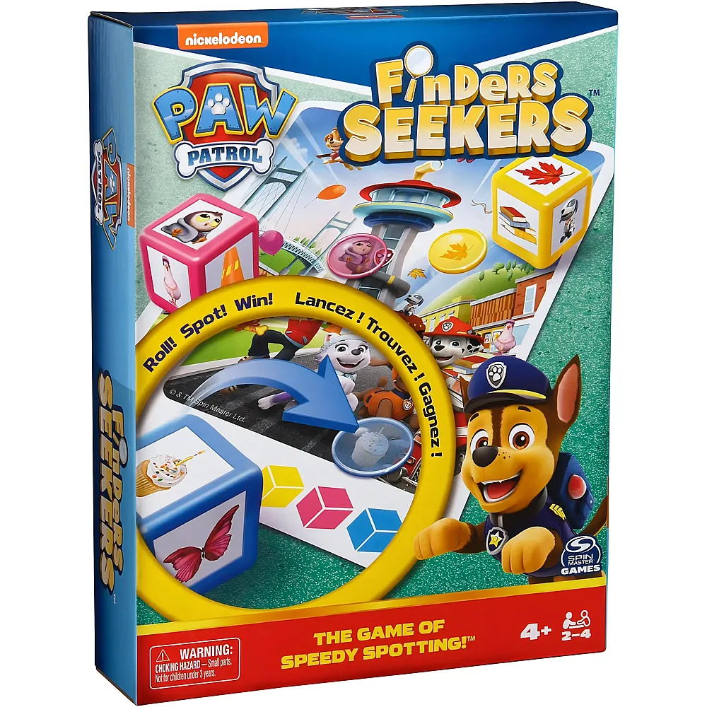 Spin Master Games Paw Patrol Finders Seekers FR