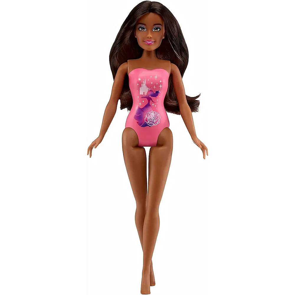 MGA Dream Ella Yasmin mit braunem Haar & lila Prinzessin-Badeanzug | Modepuppen