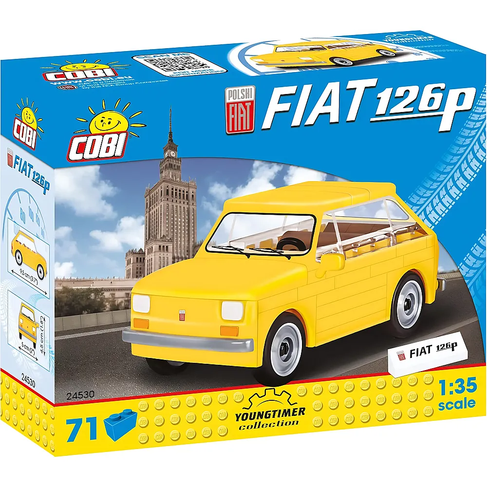 COBI Youngtimer Collection Fiat 126P 24530