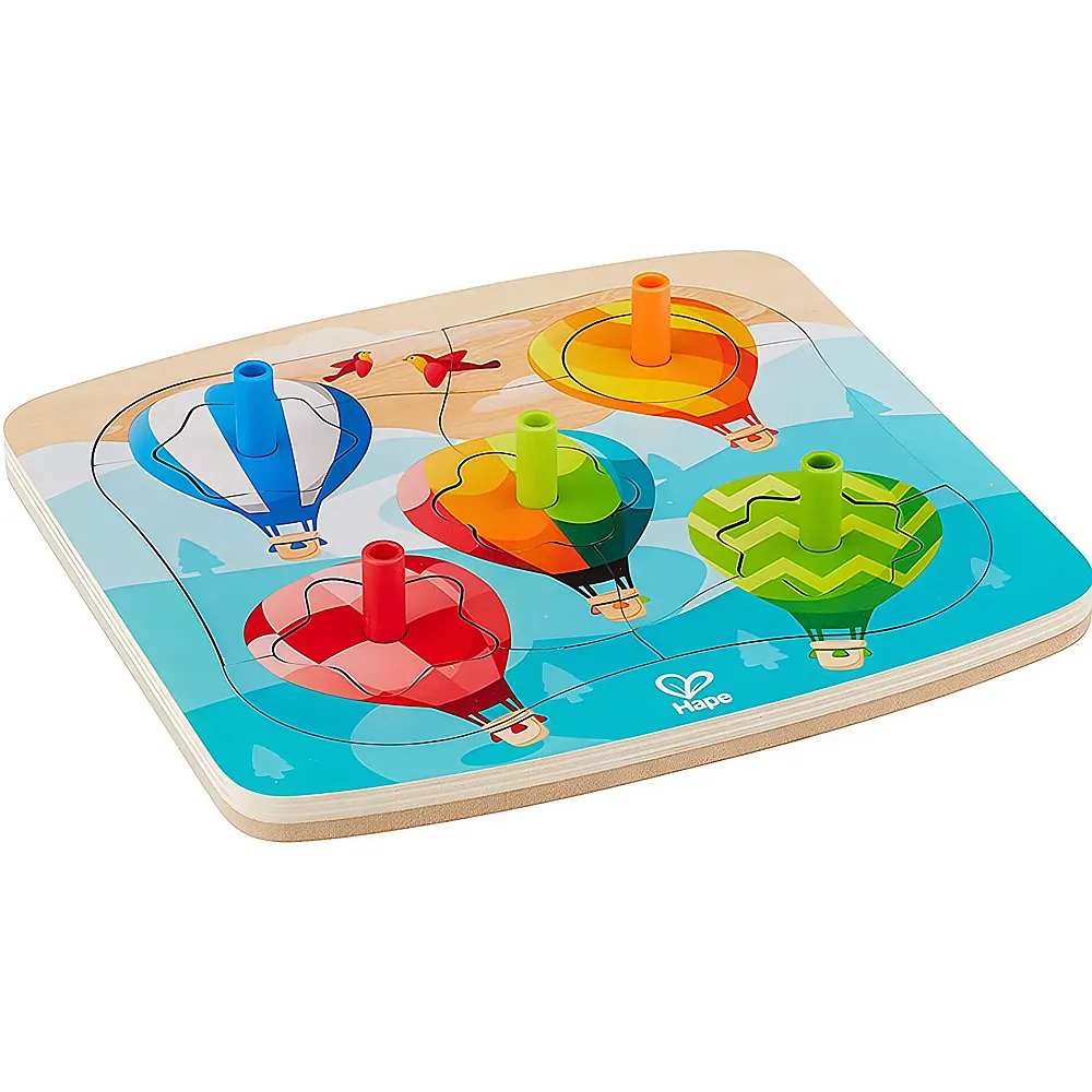 Hape Puzzle Drehende Ballons - 12 Teile