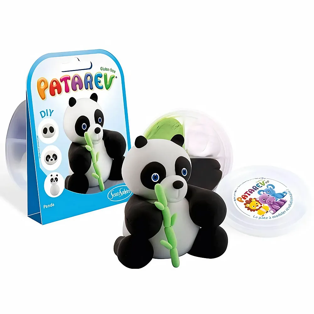 meinspielzeug - Sentosphere Patarev Knete Panda | Kneten & Formen