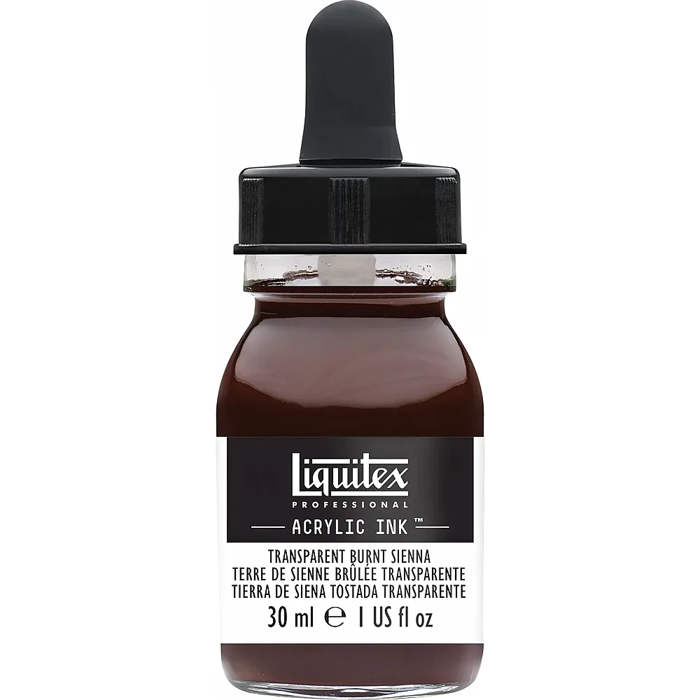 Liquitex Lqx Prof. Acrylic Ink 30ml Flasche Siena Gebrannt Transparen