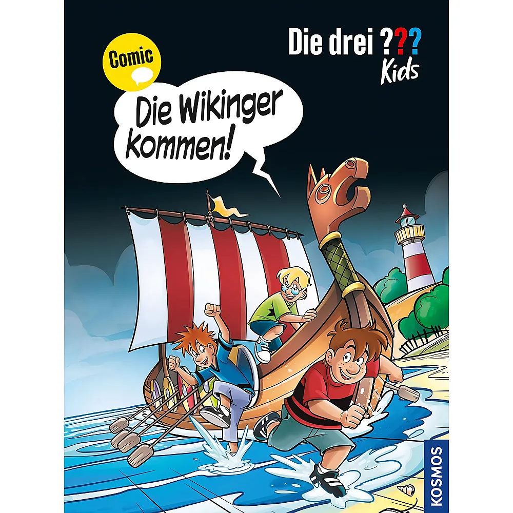 meinspielzeug - Kosmos Die drei  Die Wikinger kommen - Deutsch | Kinderb�cher