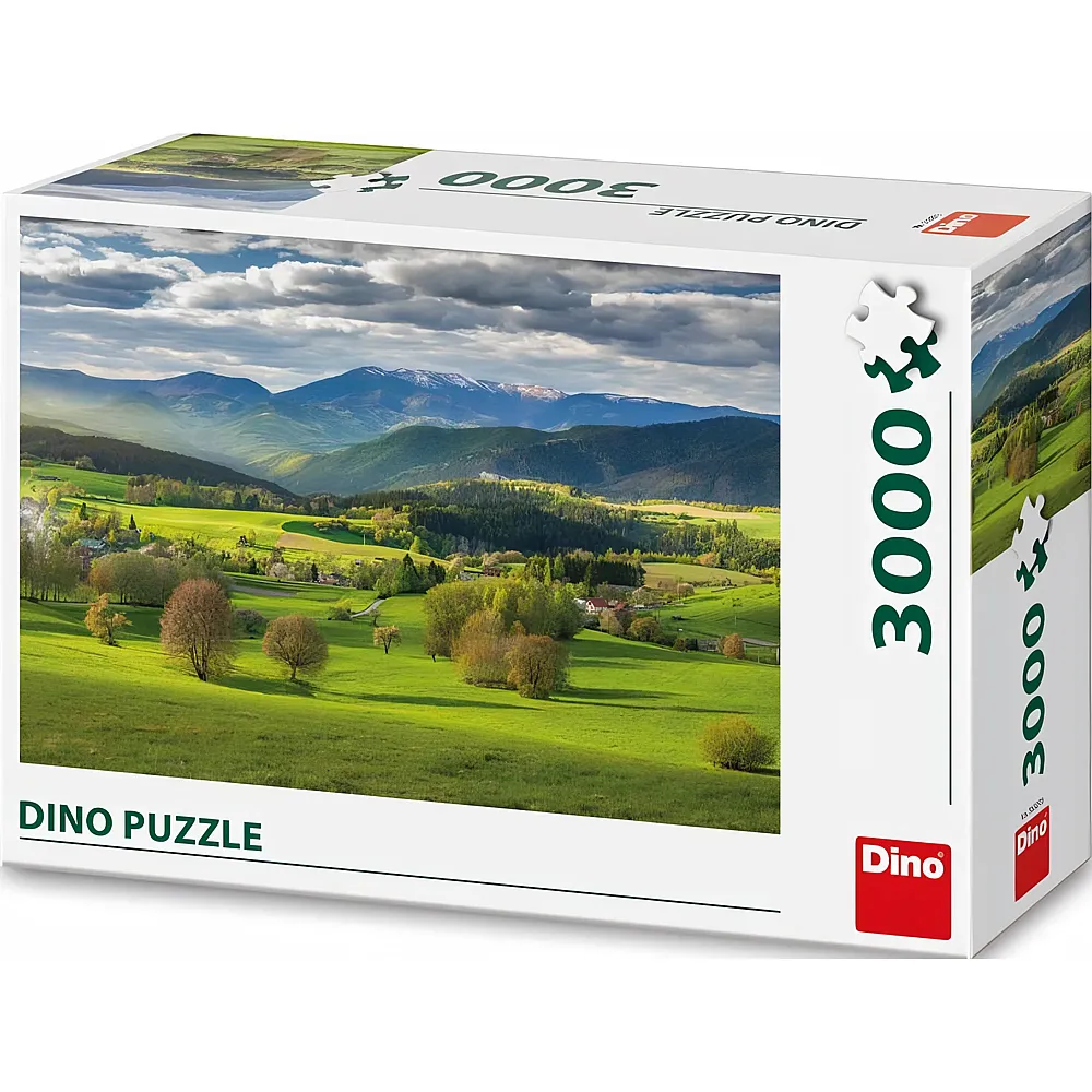 Dino Puzzle Fr�hling in Povraznik 3000Teile
