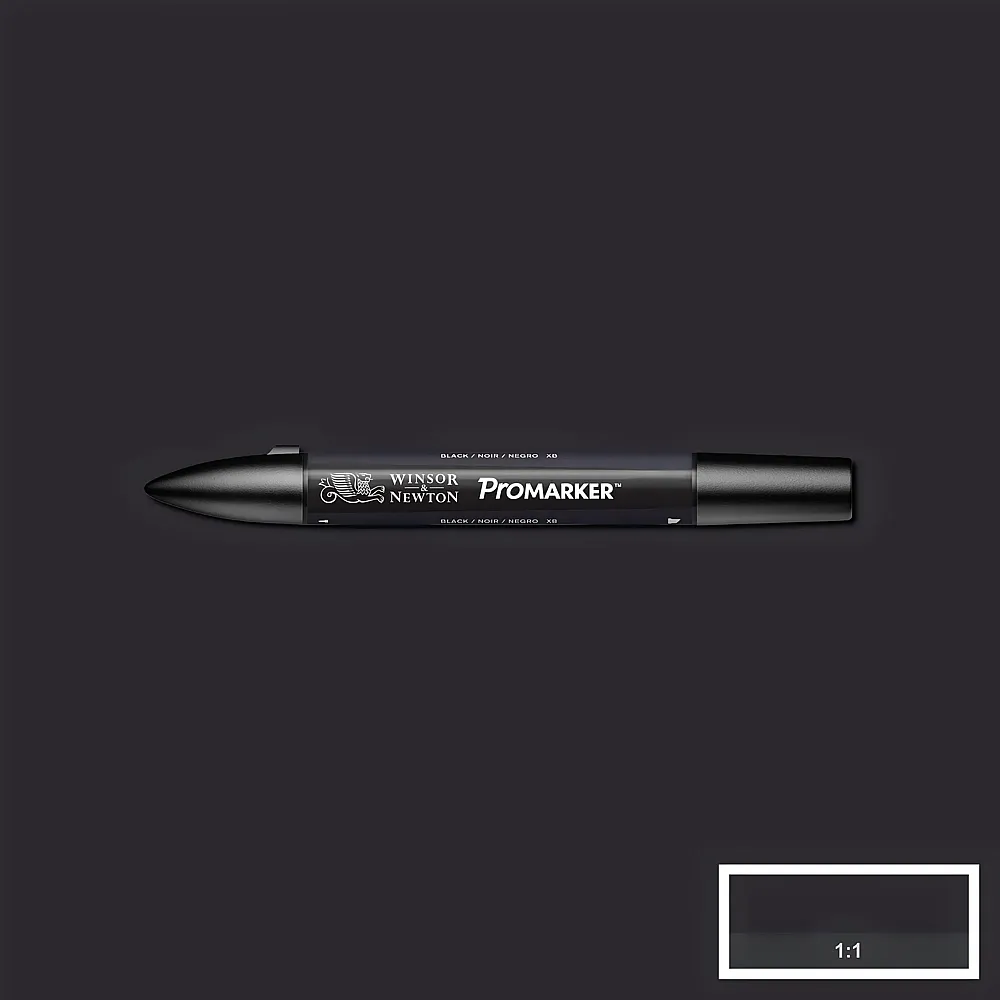 meinspielzeug - Winsor & Newton W&n Promarker Schwarz xb