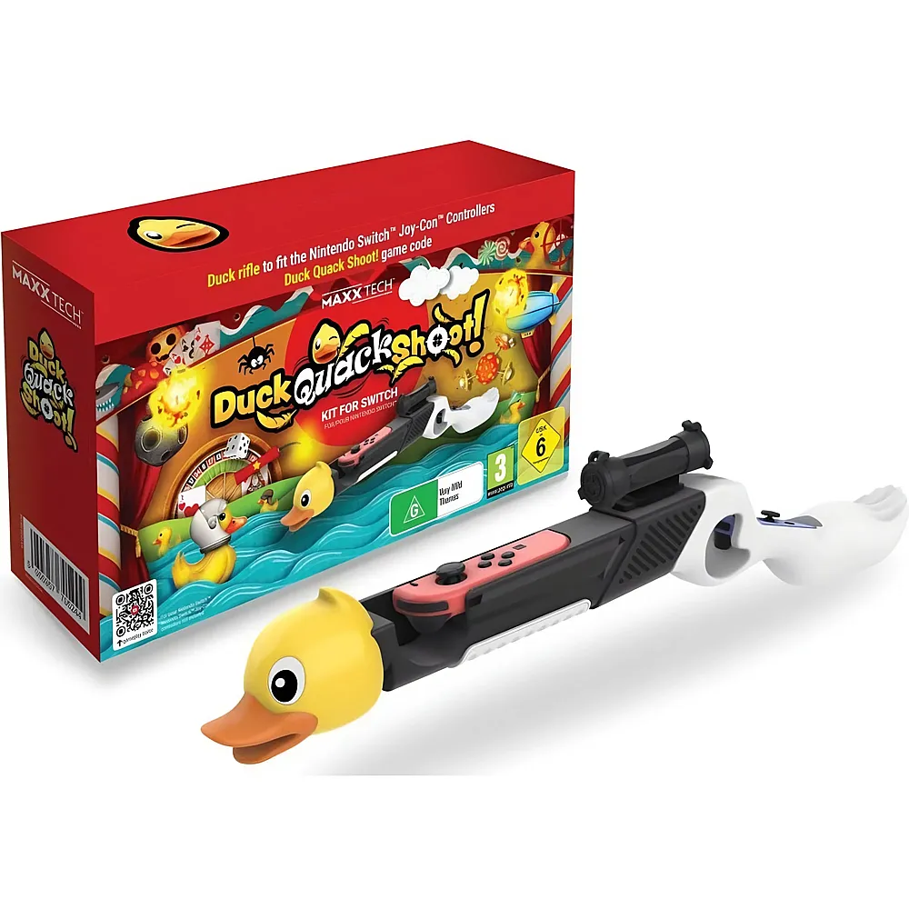 Maxx Tech Duck, Quack, Shoot inkl. Entengewehr NSW Code in a Box D