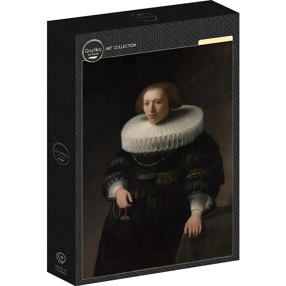 Grafika Puzzle Art Collection Rembrandt - Portrait of a Woman, 1632 1000Teile