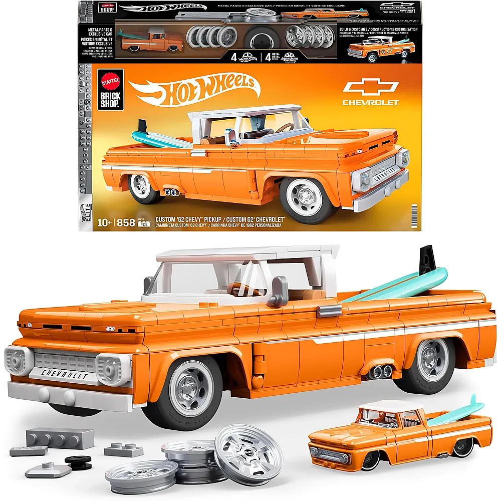 Mattel Brick Shop Chevrolet Elite Serie Chevy - 858 Teile