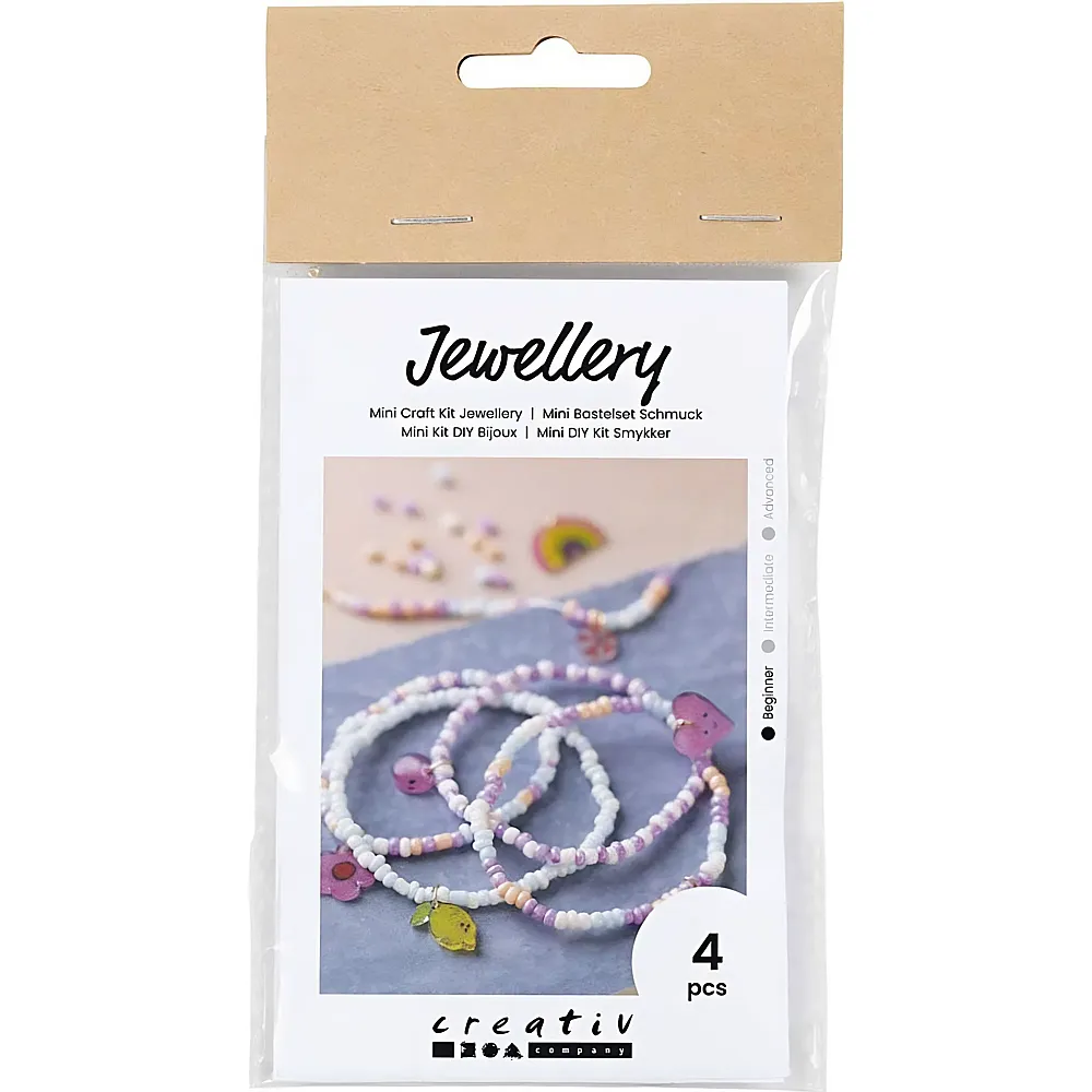 Creativ Company Jewellery Mini Bastelset Schmuck - 4 Teile