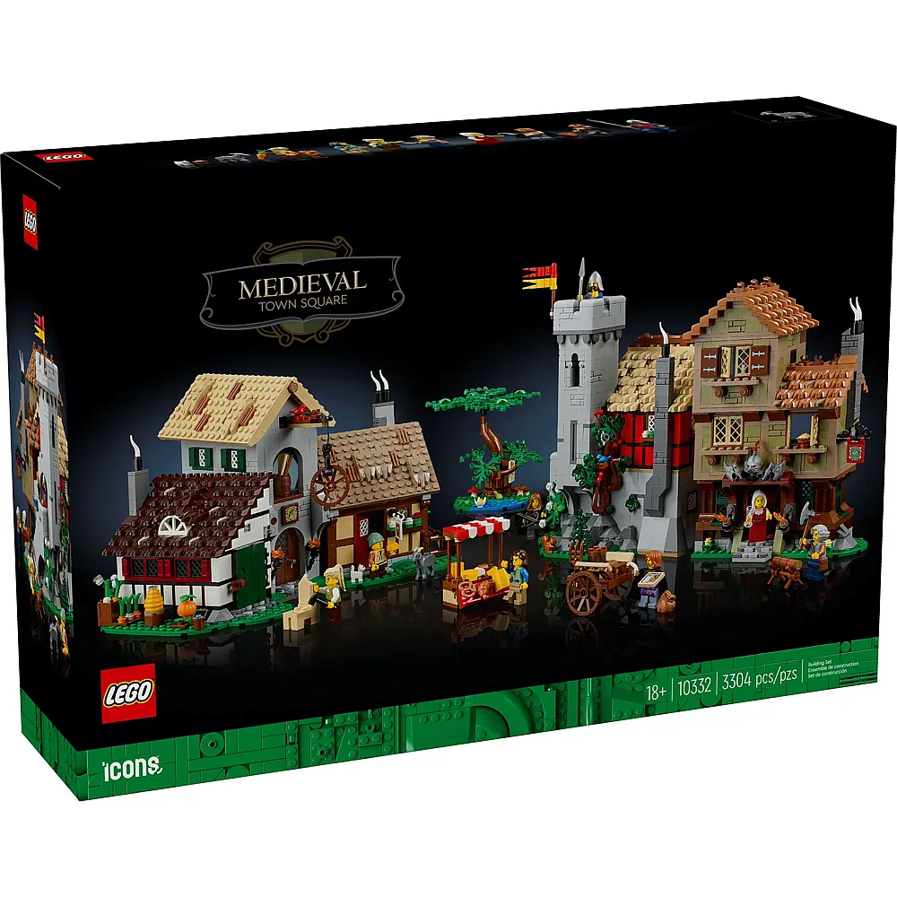 LEGO Icons Mittelalterlicher Stadtplatz