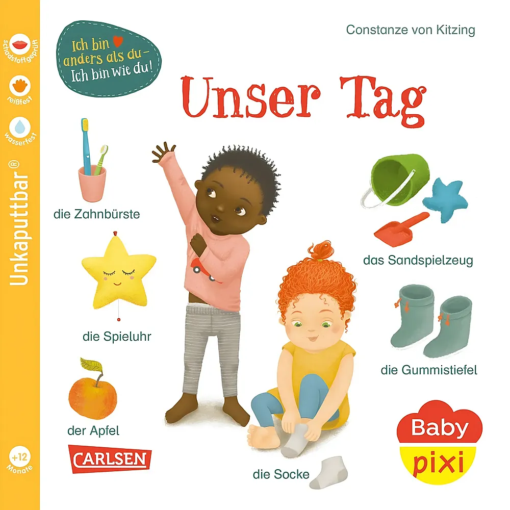 Carlsen Baby Pixi Unser Tag Nr.117