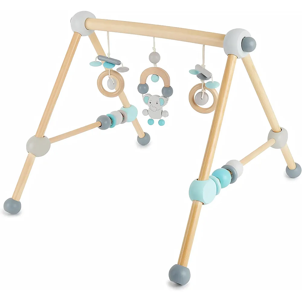 Bieco Spielbogen Baby  Montessori Spielbogen  Spielebogen Babies Holz Wickeltisch  Holzbogen Baby Spieletrapez Babies