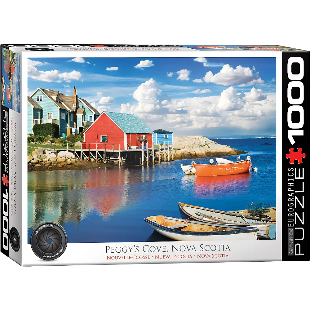 Eurographics Puzzle Peggy's Cove Nova Scotia - 1000 Teile