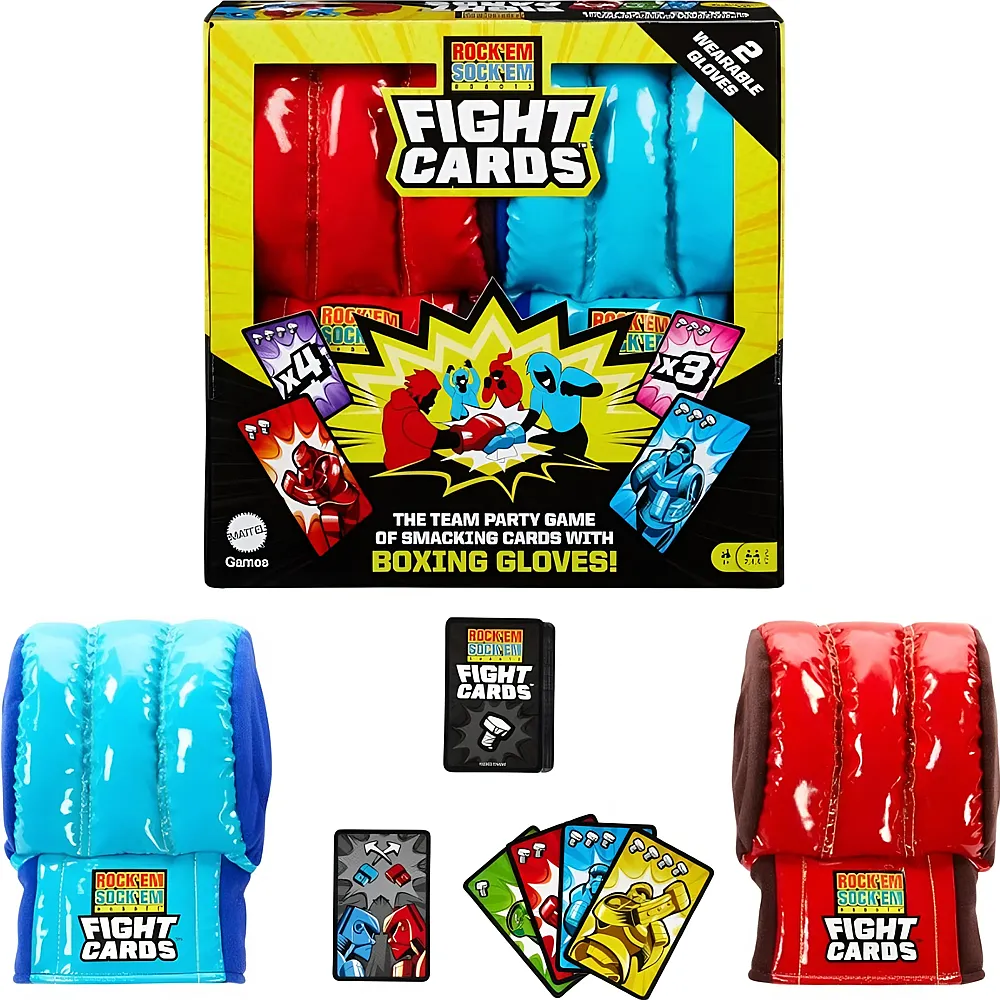 Mattel Games Rese Robots Fight Cards