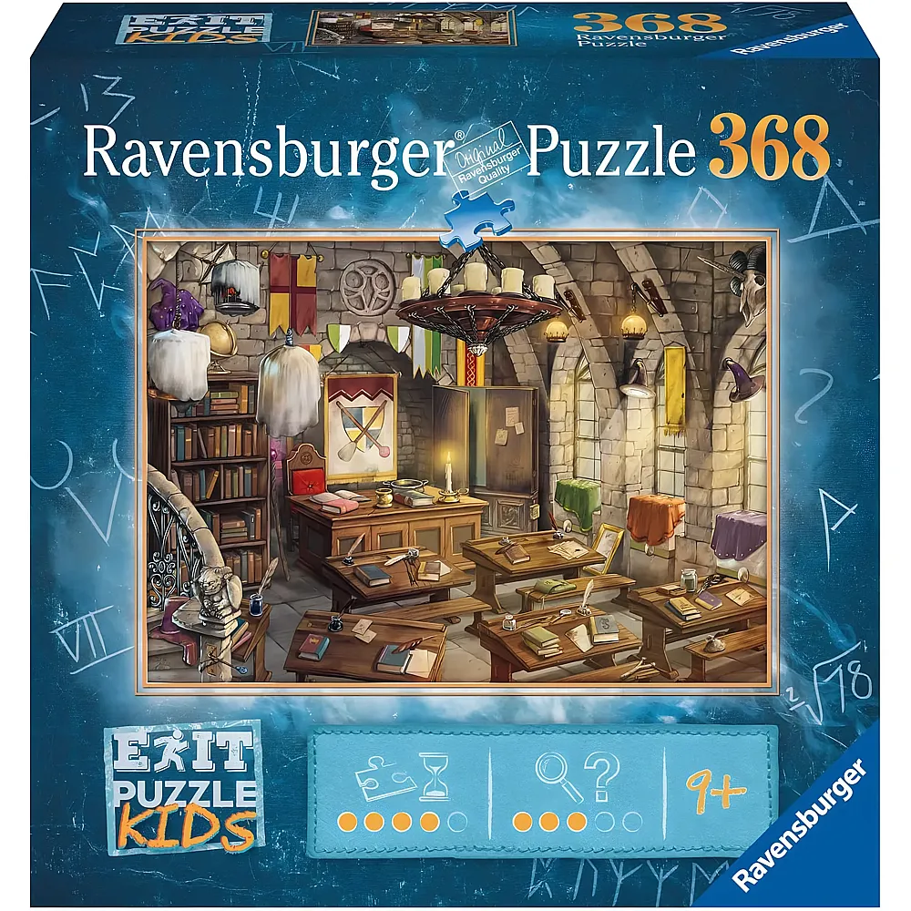 Ravensburger Exit Puzzle Kids - In The Magic School 368Teile