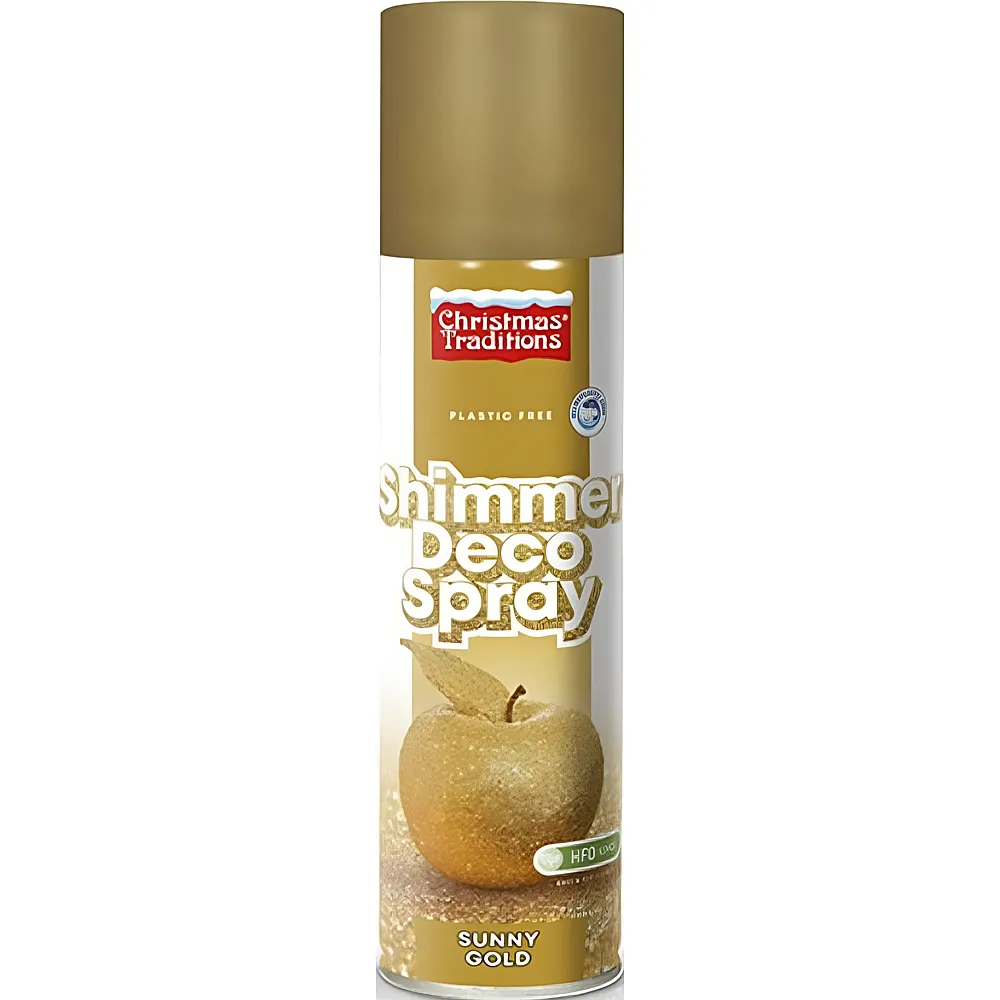 meinspielzeug - Sombo Deko Glitterspray Gold 100ml Plastik Frei