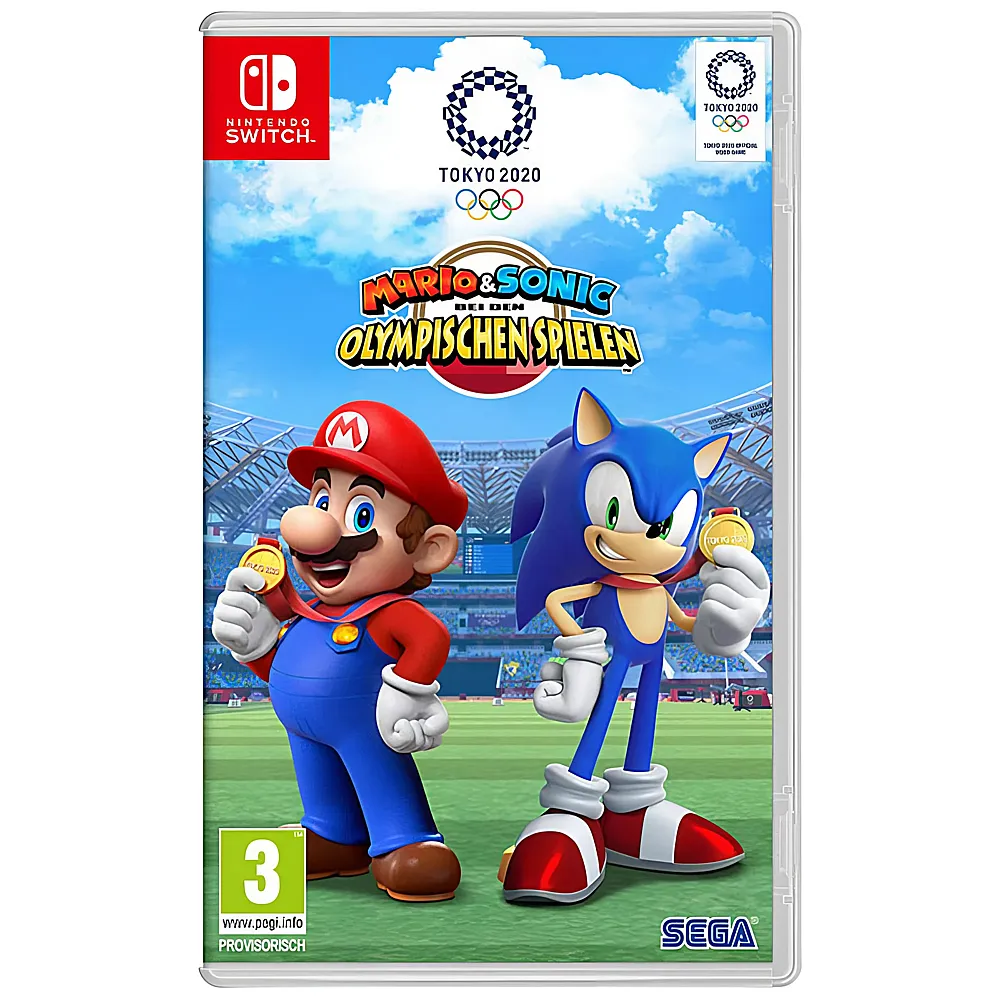 Nintendo Switch Mario & Sonic bei den Olympischen Spielen Tokyo 2020