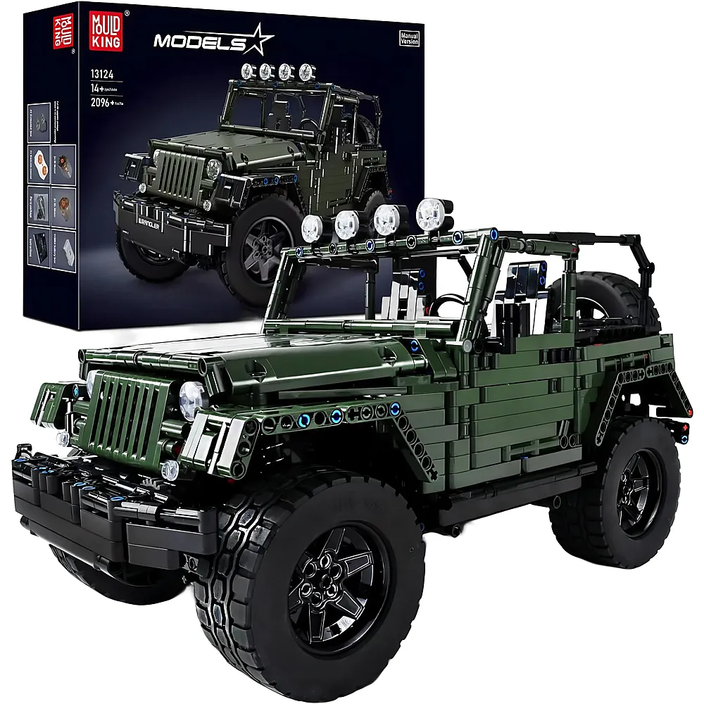 Mould King Models Gel�ndewagen statische Version 13124