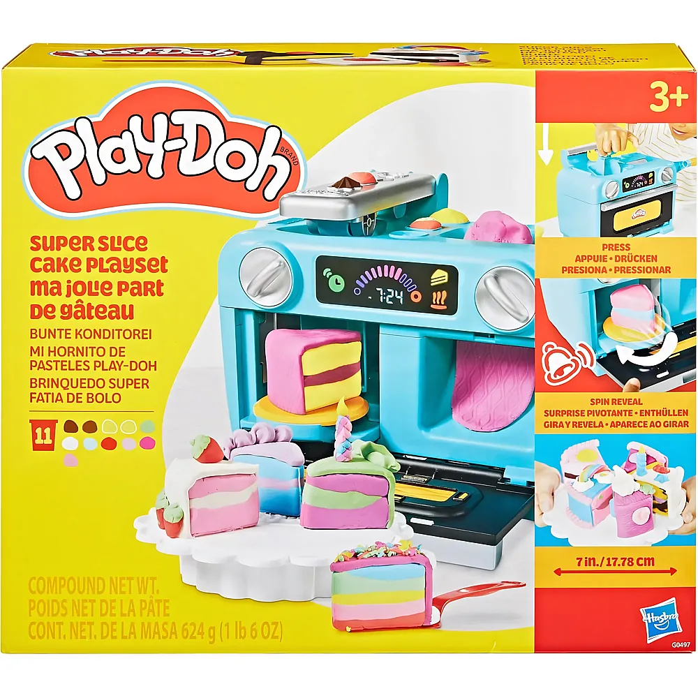 Play-Doh Kitchen Bunte Konditorei