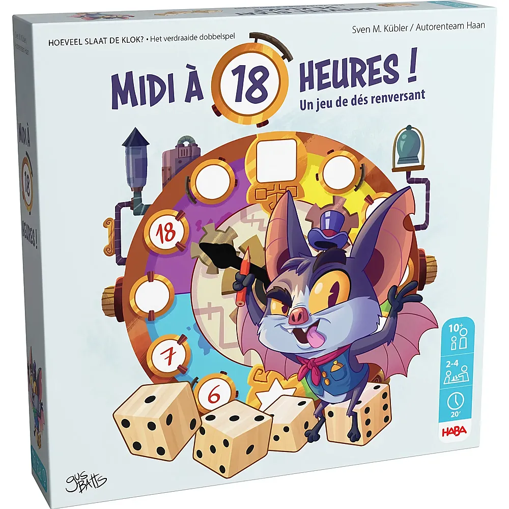 HABA Midi � 18 heures - Franais