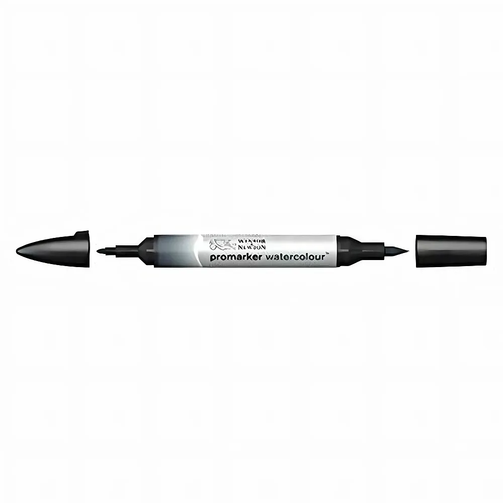 meinspielzeug - Winsor & Newton Promarker Watercolour mit 2 Spitzen Paynes Grau | Farbe & Kreide