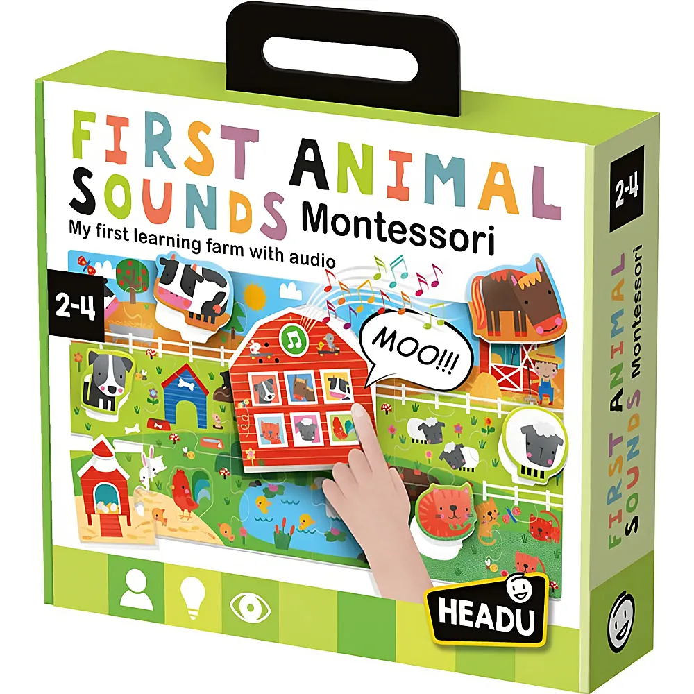 Headu Montessori Erste Tierger�usche 2-4 Jahre