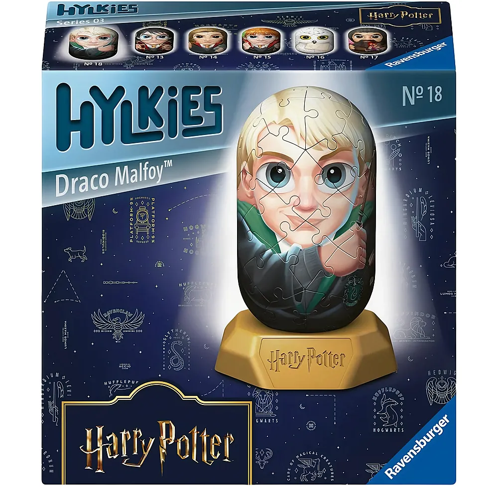 Ravensburger Puzzle Hylkies Harry Potter 3D Draco Malfoy 54Teile