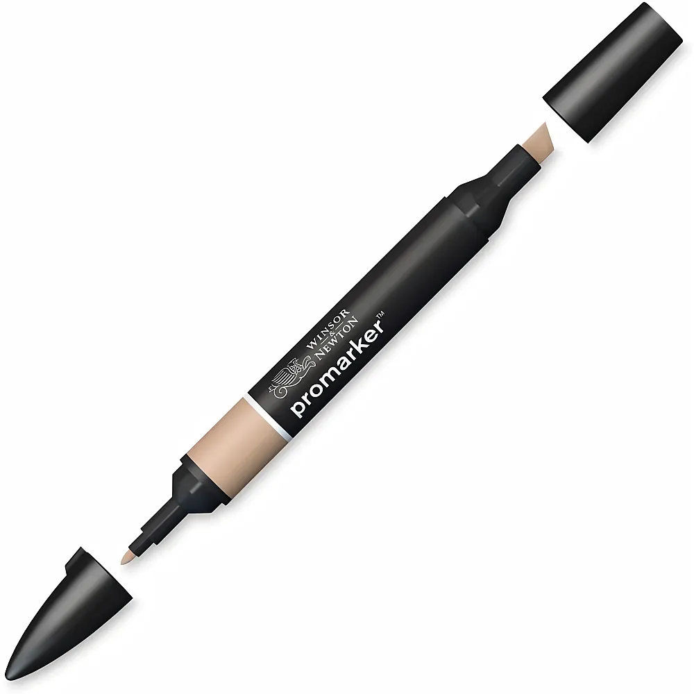 meinspielzeug - Winsor & Newton Promarker mit 2 Spitzen Pekannuss Hell | Farbe & Kreide