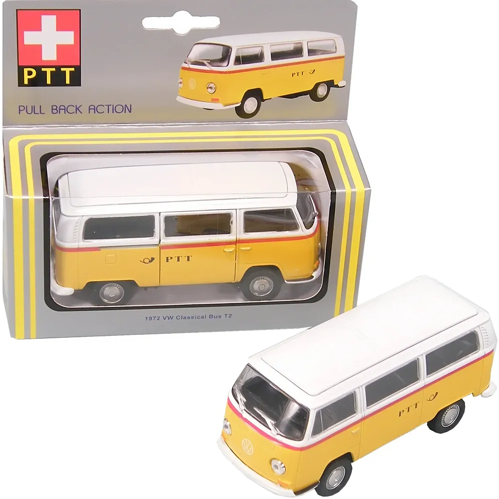 Sombo VW Bus T2B 1972 PTT | Spielzeugauto