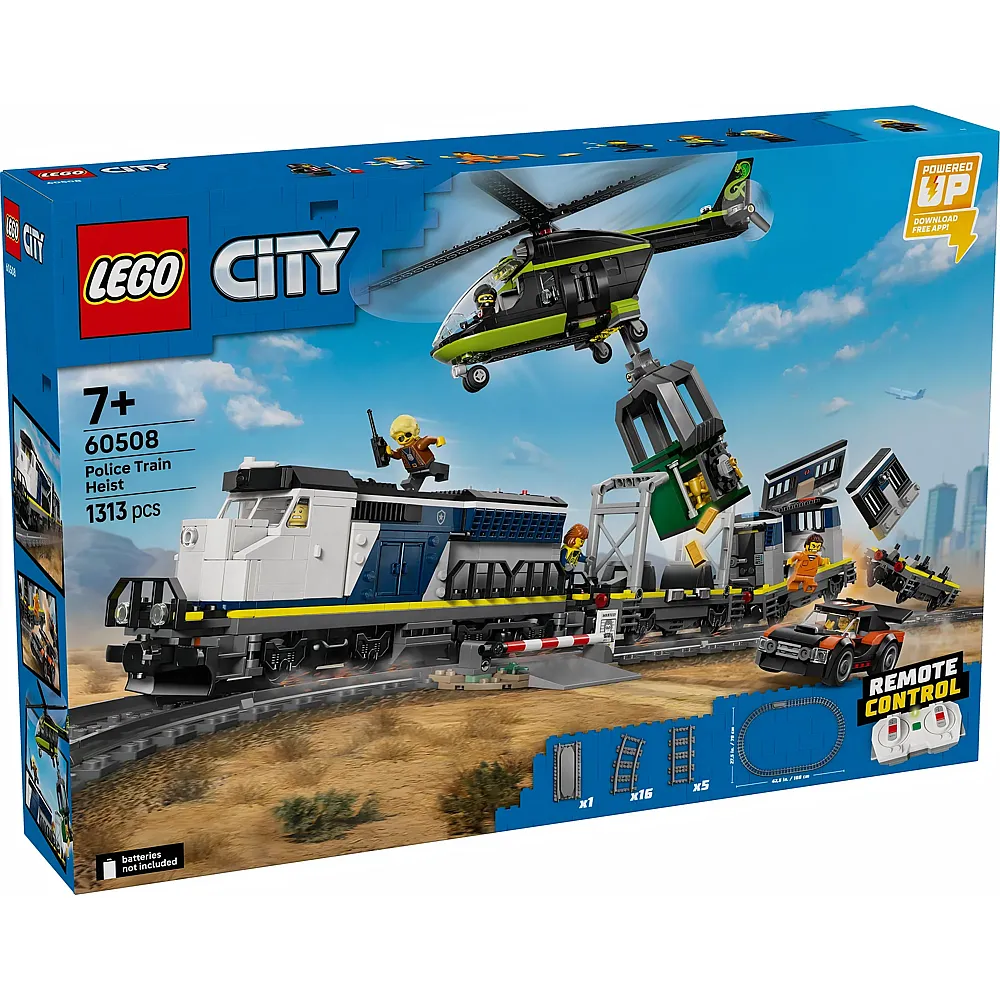LEGO City �berfall auf den Polizeizug 60508