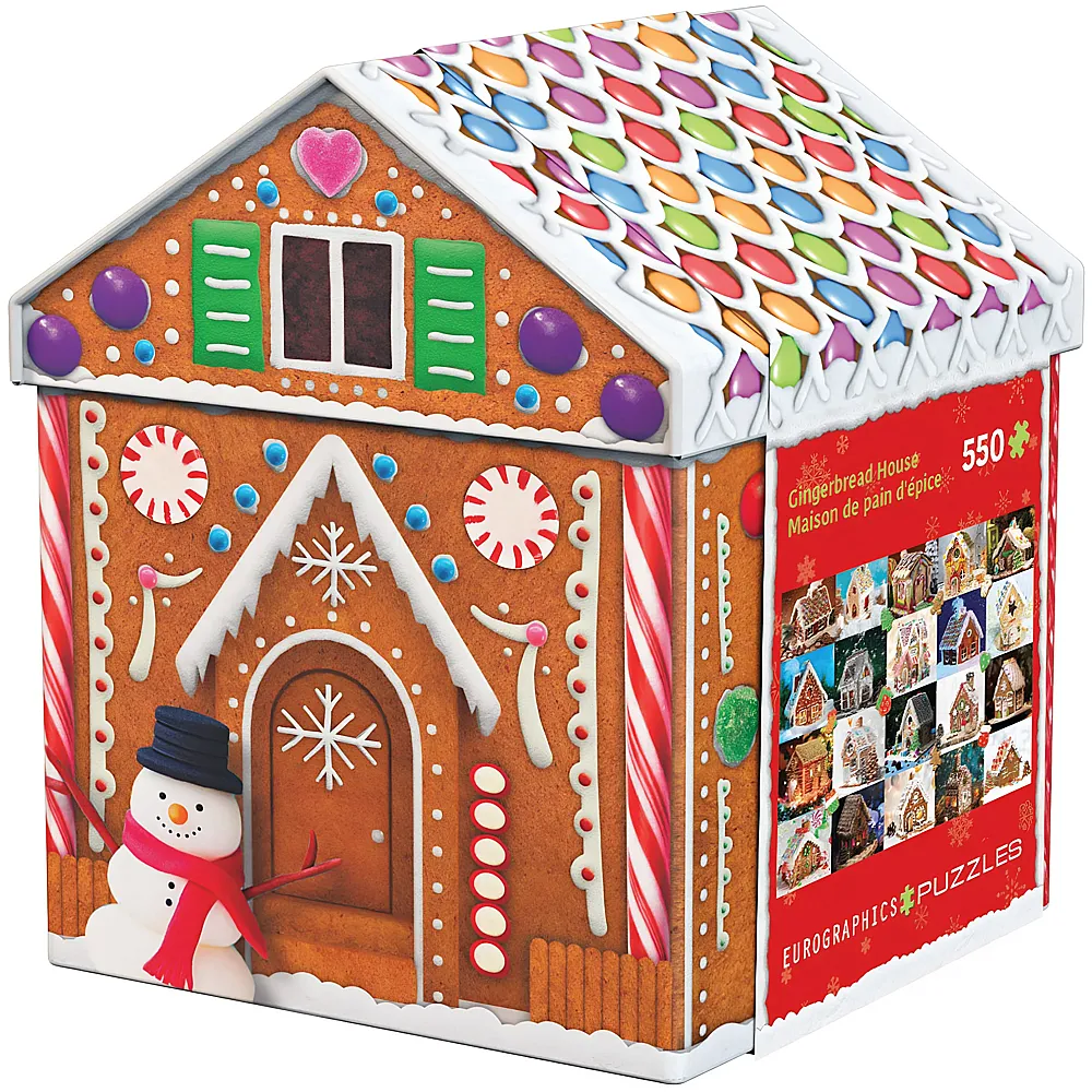 Eurographics Puzzle Lebkuchenhaus 550Teile
