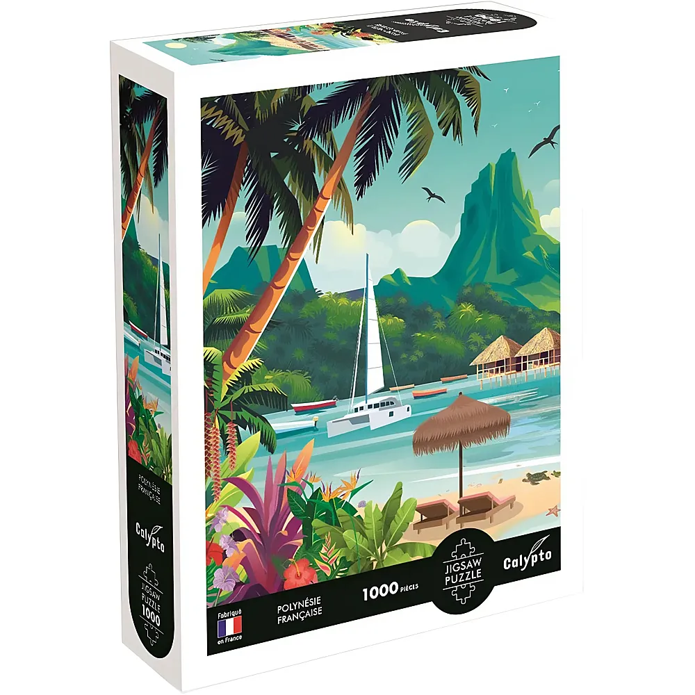 Calypto Puzzle Franz�sisch-Polynesien - 1000 Teile