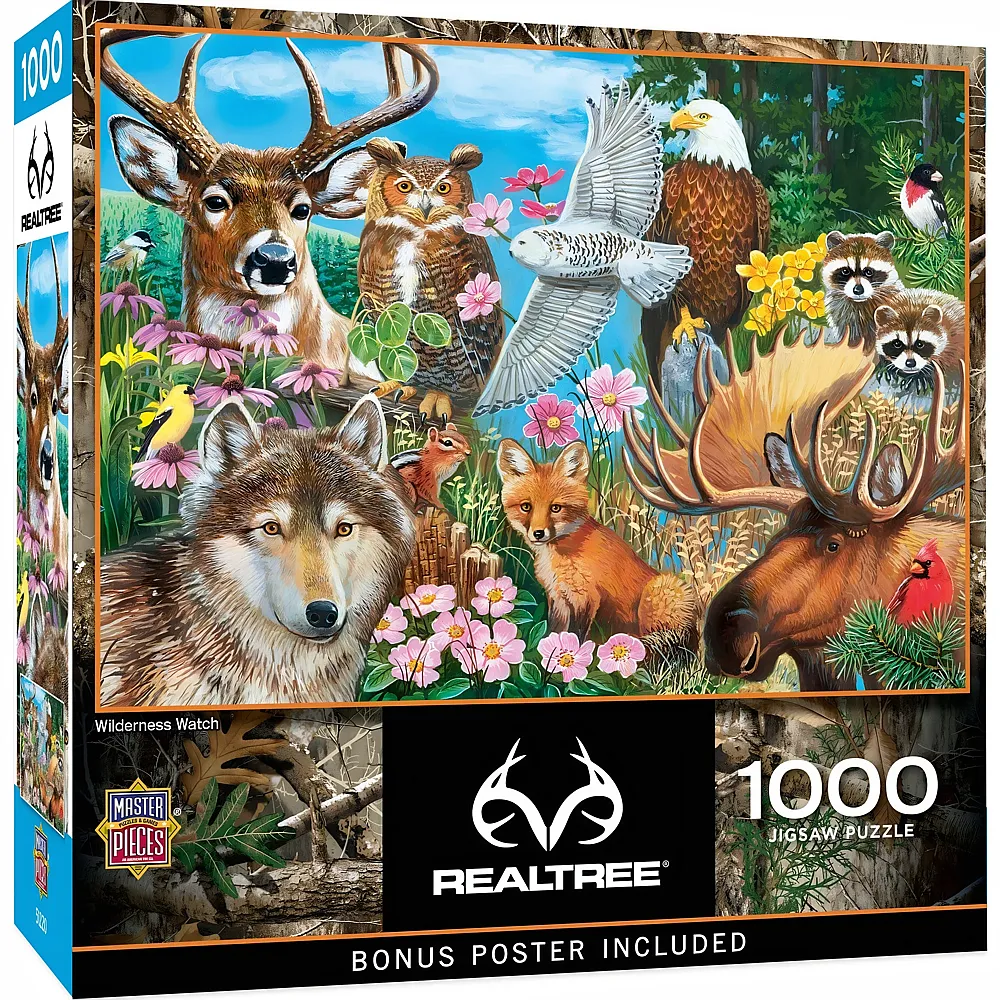 Master Pieces Puzzle Realtree Auf der Wacht - 1000 Teile