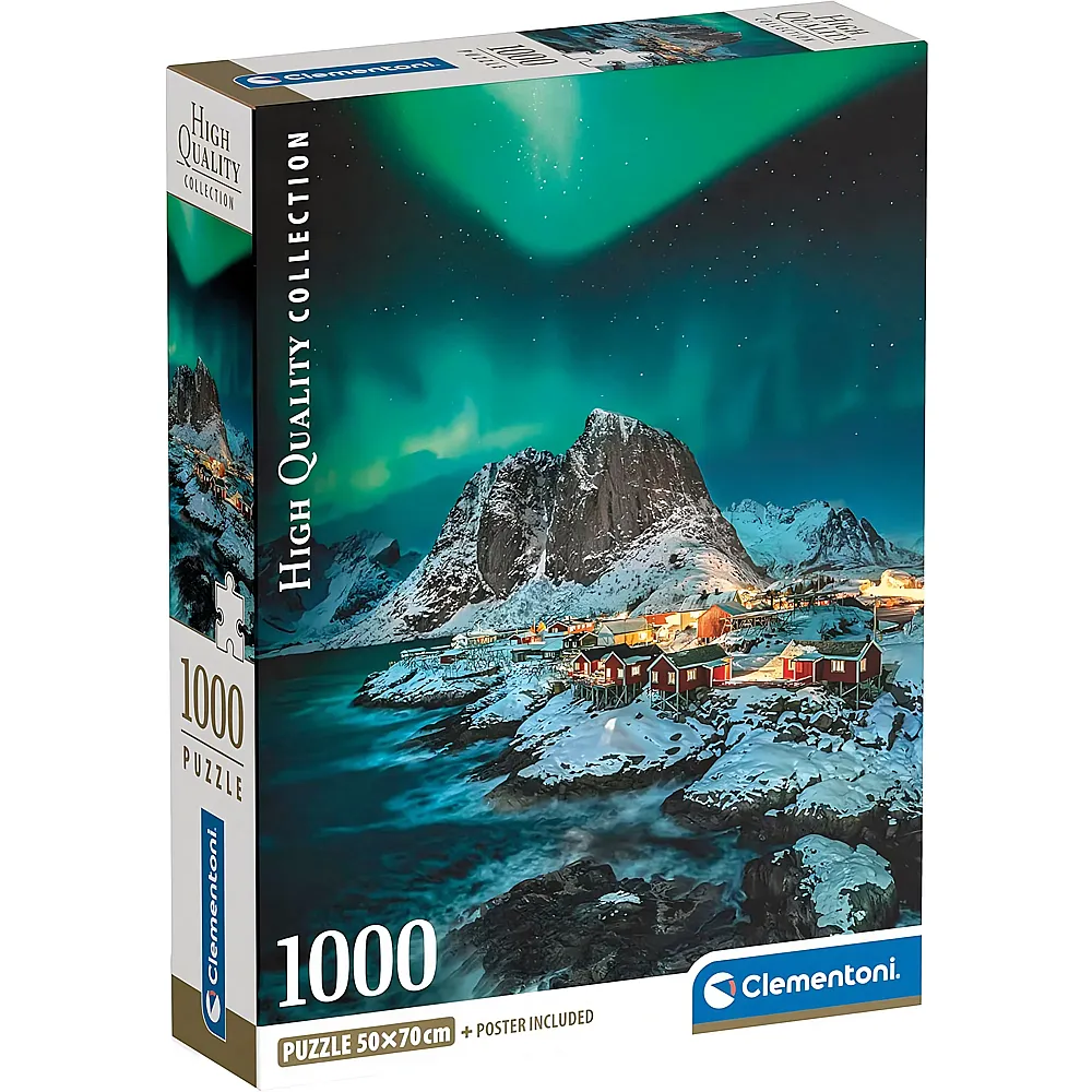 Clementoni Puzzle High Quality Collection Lofoten Islands 1000Teile