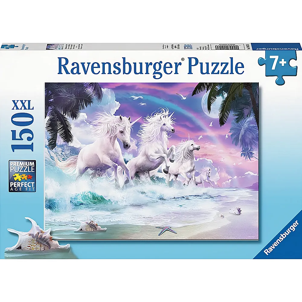 Ravensburger Puzzle Einhrner am Strand 150XXL