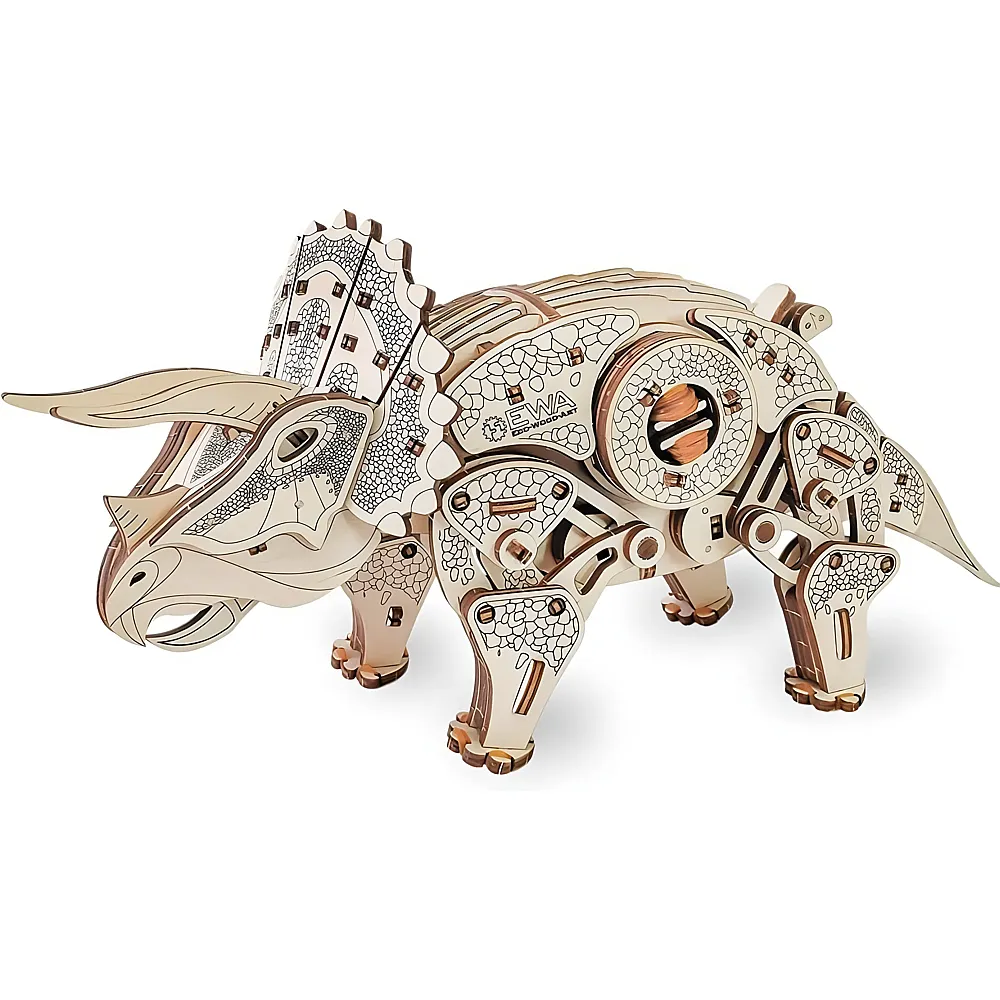 Eco Wood Art 3D Holz Modellbausatz -  Triceratops