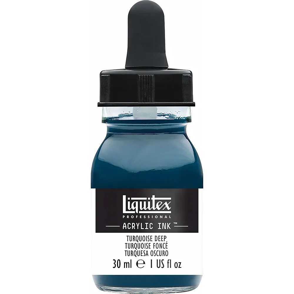 Liquitex Lqx Prof. Acrylic Ink 30ml Flasche Dunkeltrkis - Suche