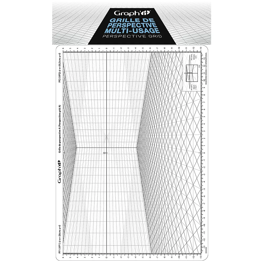 Graph'it Grille DE Perspective A Oblique