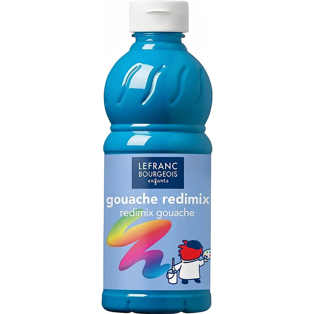 Lefranc Bourgeois Lfb Flssige Tempera Redimix 500ml Flasche - Trkisblau - Suche