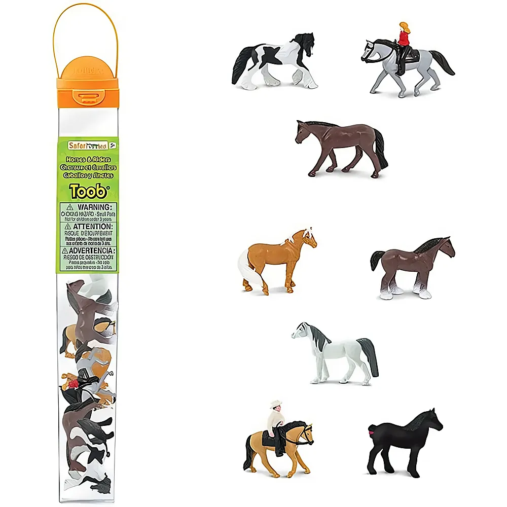 Safari Ltd. Toob Pferde und ihre Reiter 10Teile
