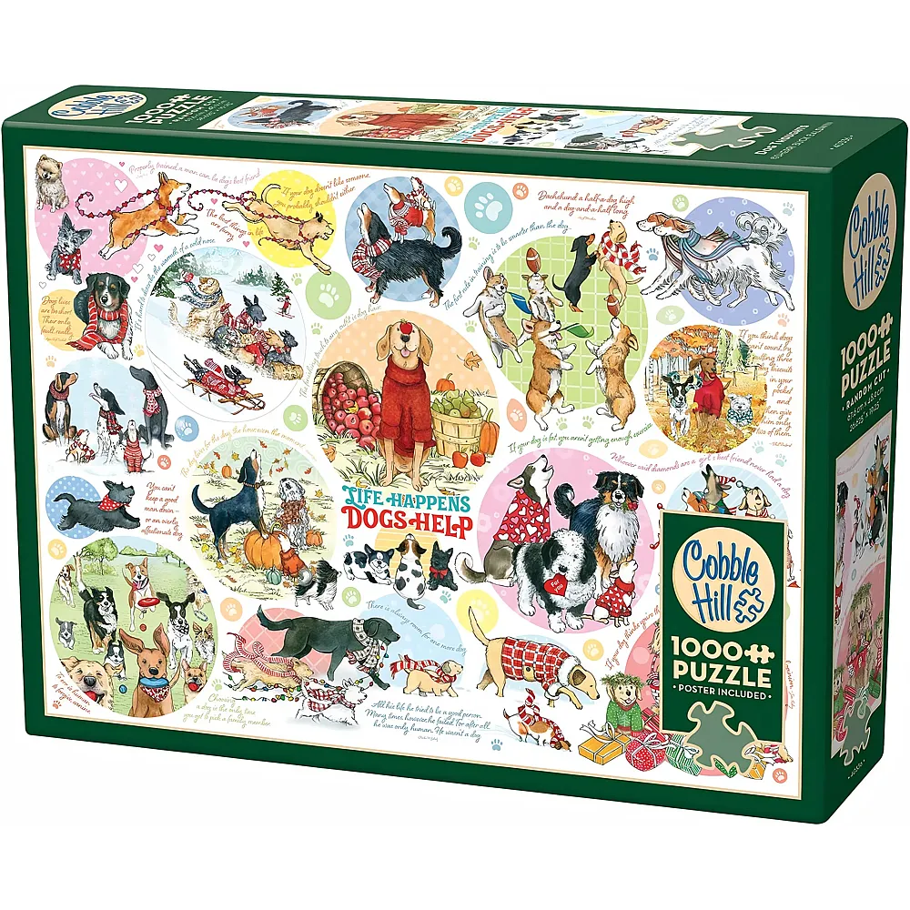 Cobble Hill Puzzle Gedanken zum Hund - 1000 Teile