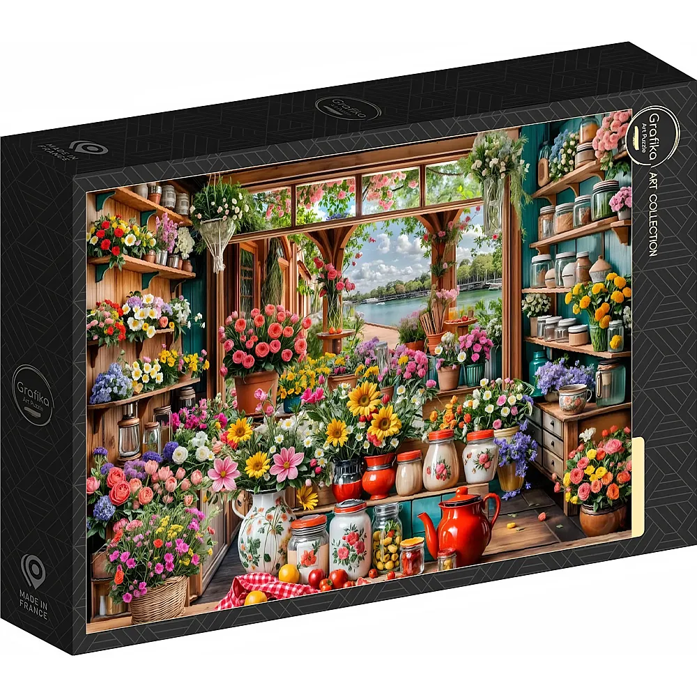 Grafika Puzzle Art Collection Blumige Flucht - 1000 Teile