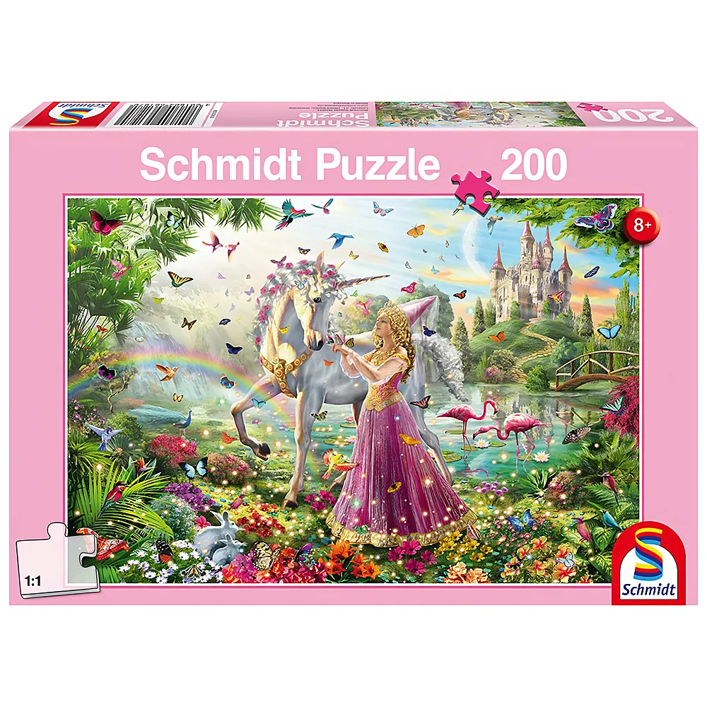Schmidt Puzzle Schne Fee im Zauberwald 200Teile