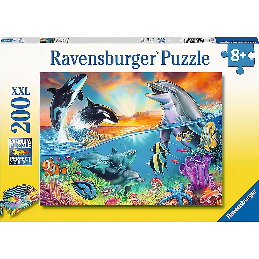 Ravensburger Puzzle Ozeanbewohner 200XXL