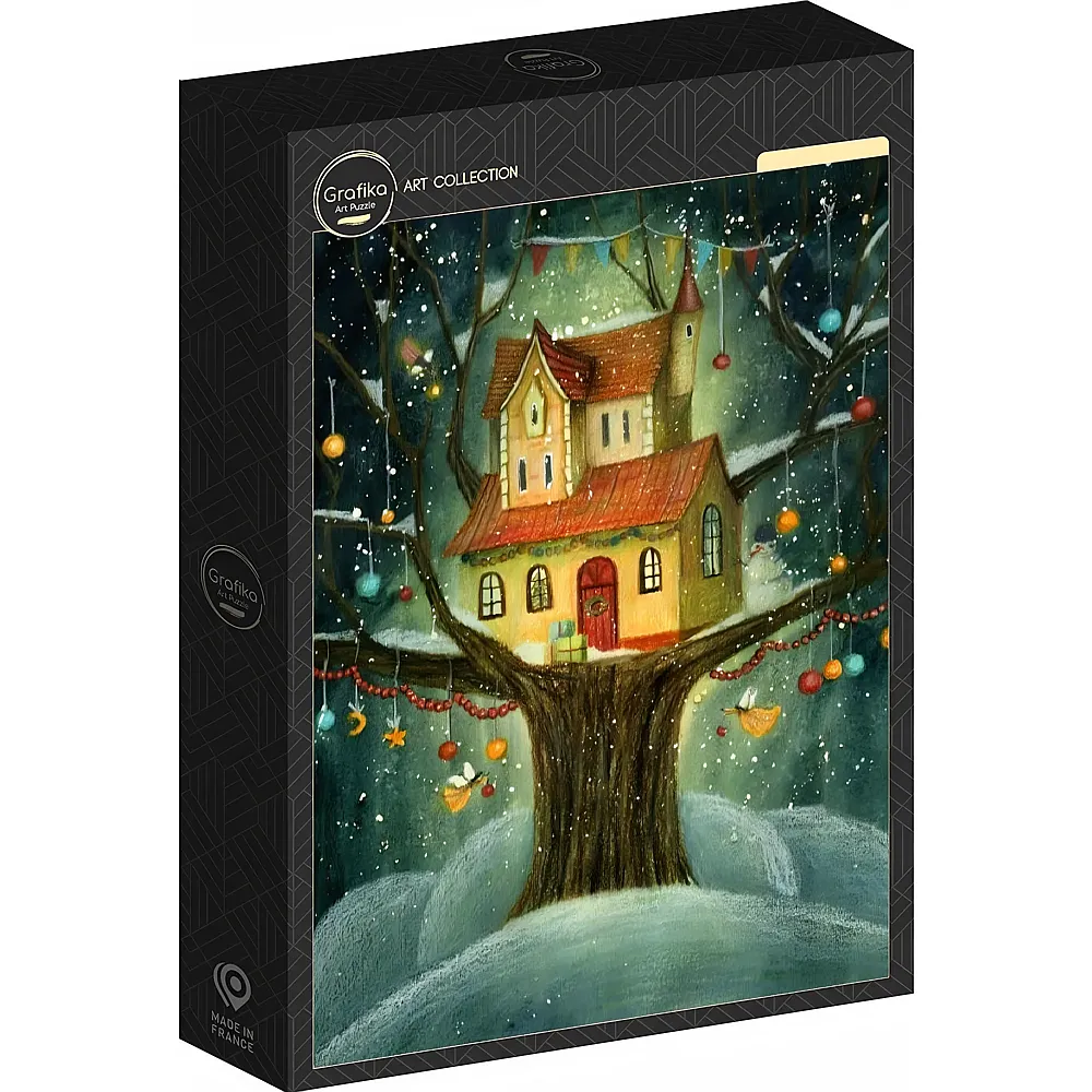 Grafika Puzzle Art Collection The Perched House 1000Teile