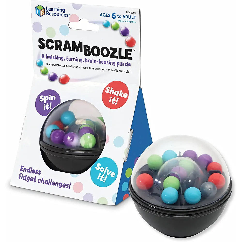 Learning Resources Scramboozle Puzzleball, Denkspiel